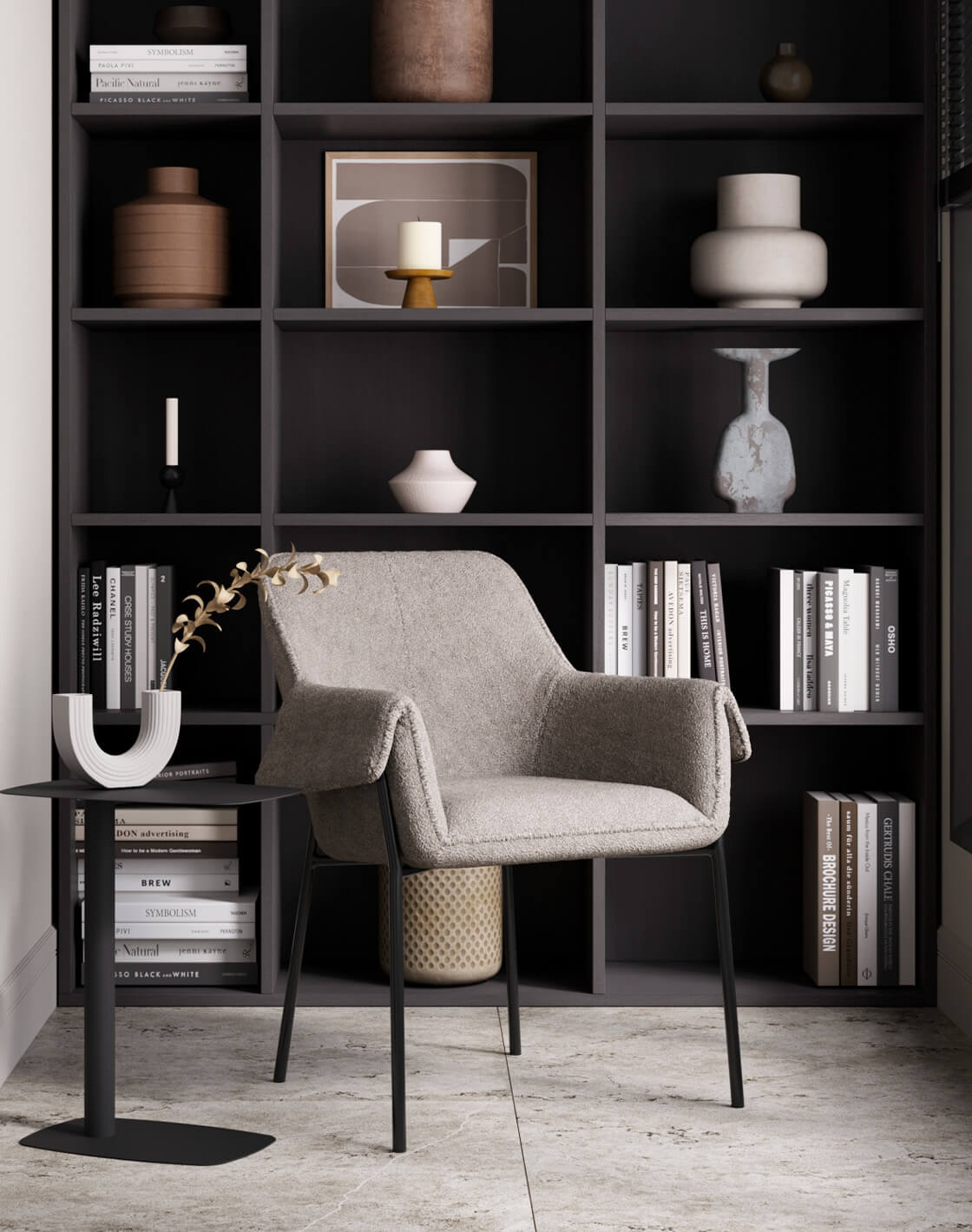 Кресло Бесс, Журнальный столик Eanna 