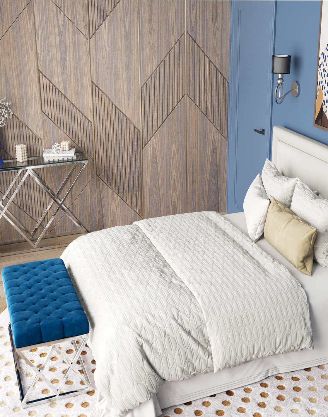 Бра Dark, Консоль ИНСИГНИЯ, Банкетка ИНСИГНИЯ