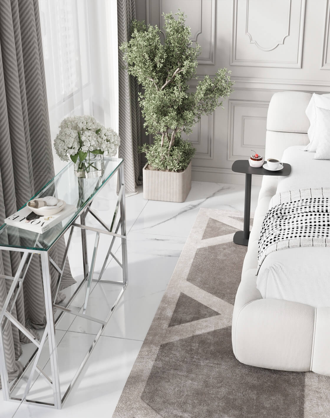 Консоль АРТ ДЕКО, Журнальный столик Eanna