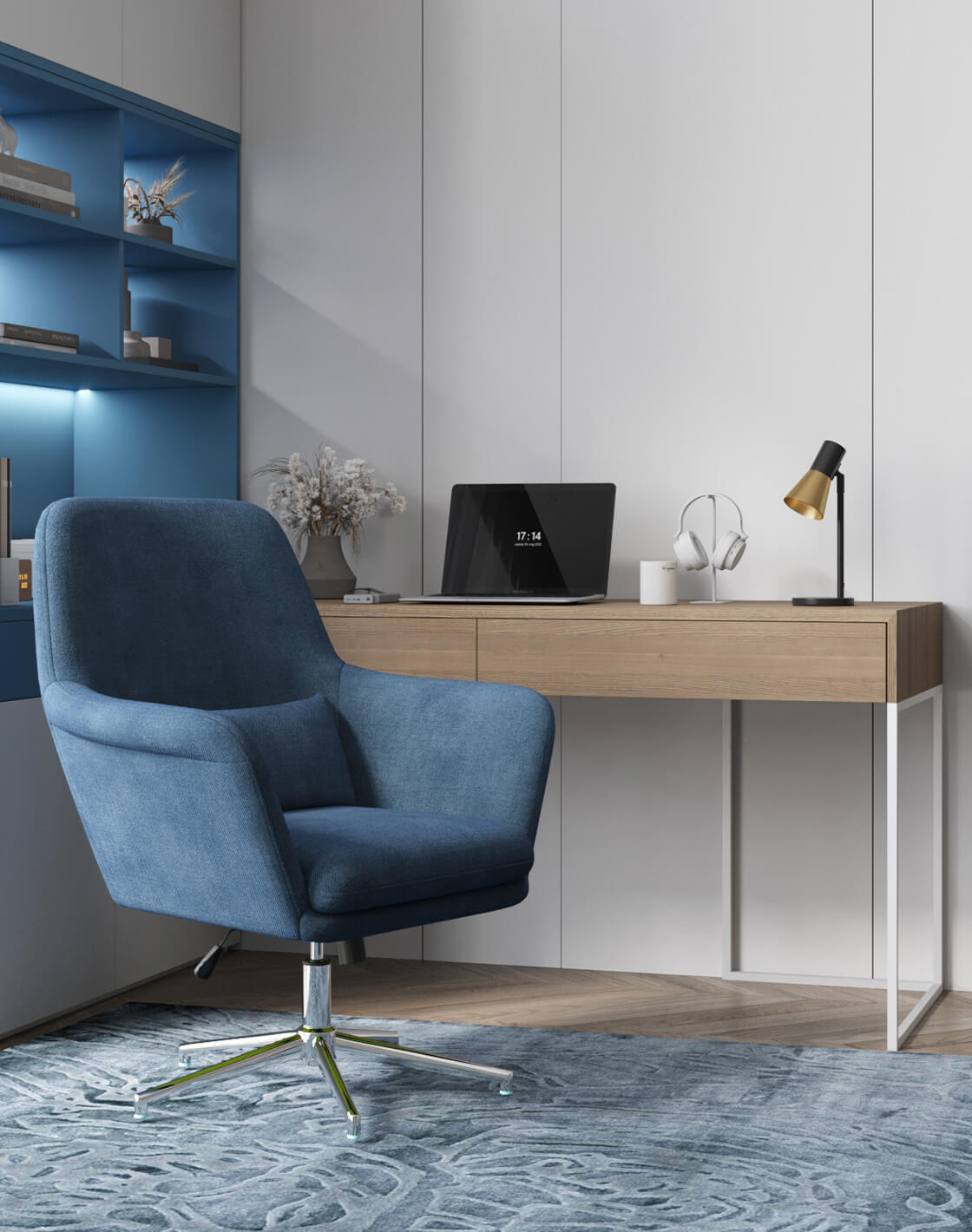 Кресло Рон, Лампа настольная Melro