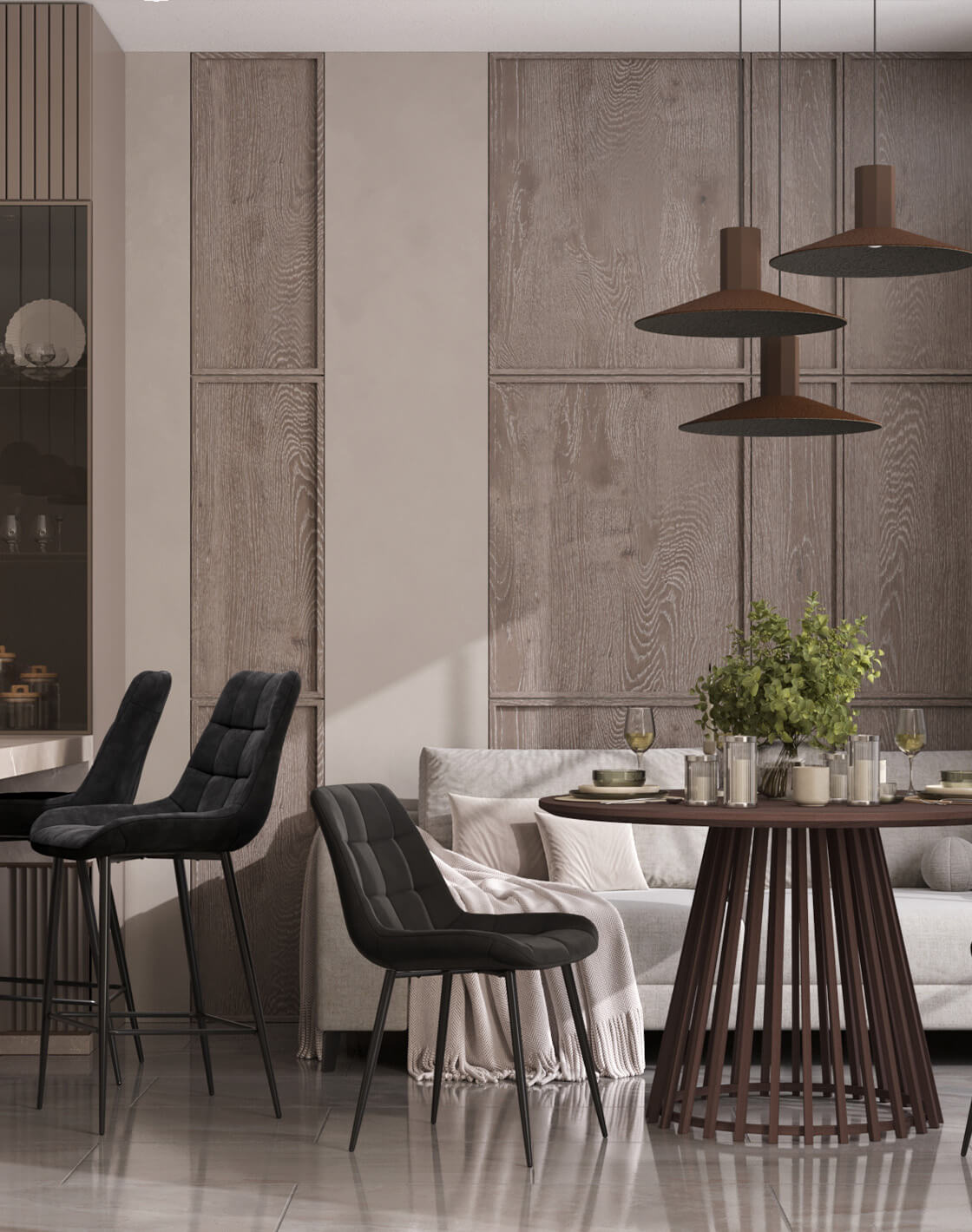 Стол Daphne,Стул Флекс N,Стул барный Флекс,