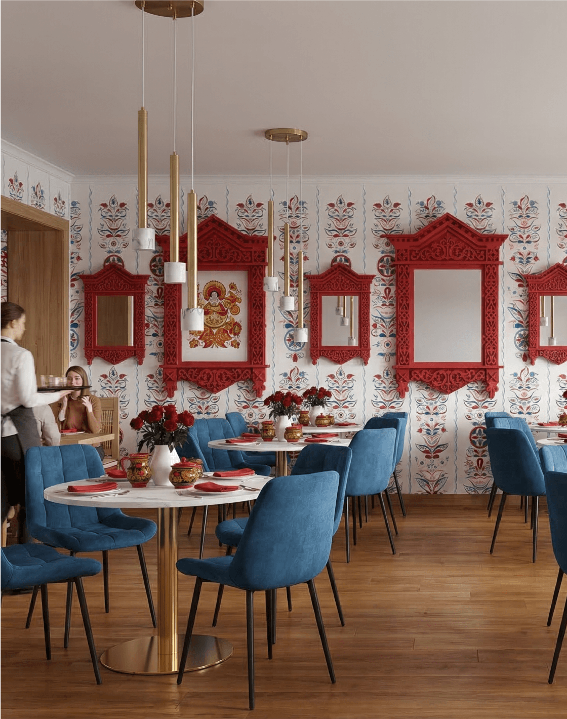 Стол Толедо,Стул Флекс Original,Светильник подвесной Malet