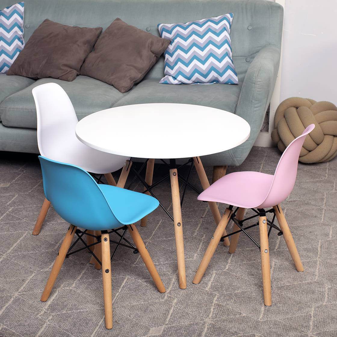 Стол DSW D60 и стулья DSW детские