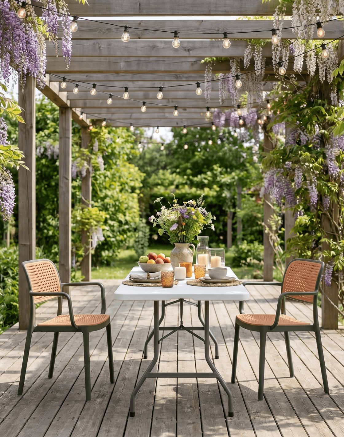 Стул Yona, Стол складной чемодан 