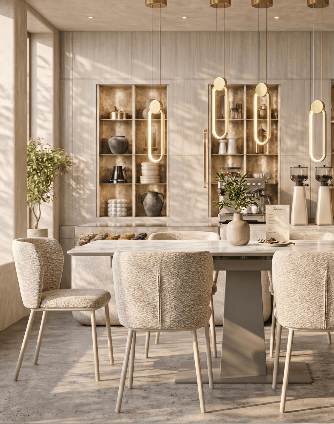 Стул Stag, Стол Арнон, Светильник подвесной Store
