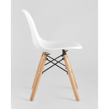 Комплект детский стол DSW, 4 стула белых