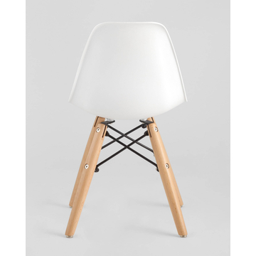 Комплект детский стол DSW, 2 детских стула белых