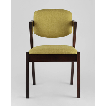 Обеденная группа стол GUDI 120*75 эспрессо, стулья VIVA оливковые 4 шт.