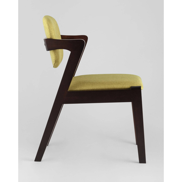 Обеденная группа стол GUDI 120*75 эспрессо, стулья VIVA оливковые 4 шт.