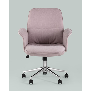 Стул офисный Simona розовый