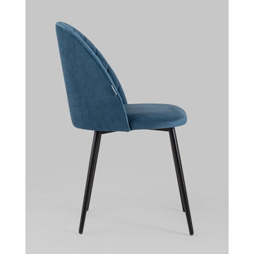 Стул Марсель велюр пыльно-синий