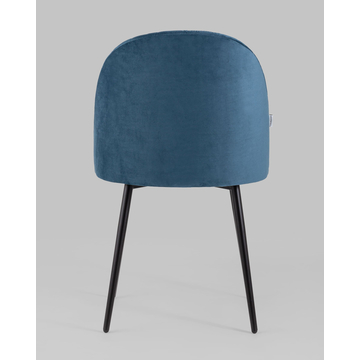 Стул Марсель велюр пыльно-синий