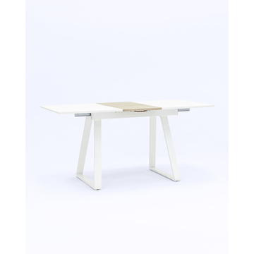 Стол обеденный Детройт раскладной 120-160*80 белый