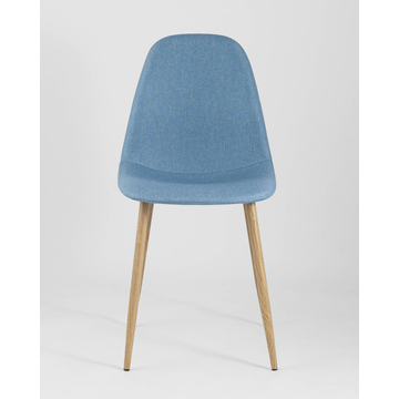 Обеденная группа стол DST, 3 стула Валенсия голубой