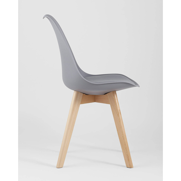 Обеденная группа стол Oslo 120*80, 4 стула Frankfurt серый