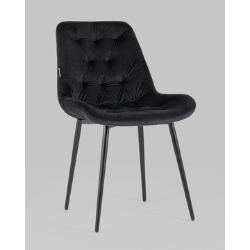 Стул Джастин велюр черный