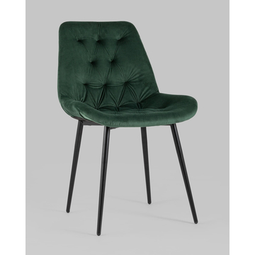 Стул Джастин велюр зеленый
