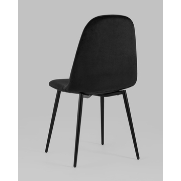 Стул Норман велюр черный