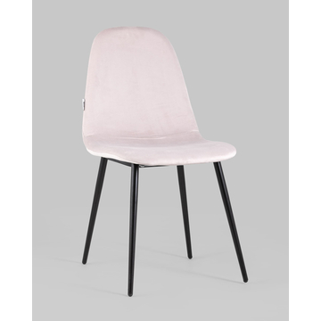 Стул Норман велюр светло-розовый