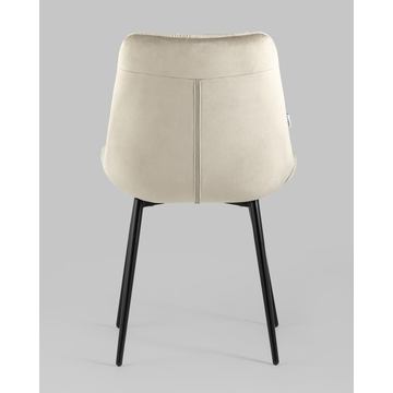 Стул Джастин велюр бежевый