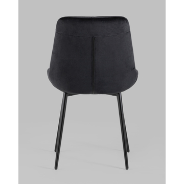 Стул Джастин велюр черный