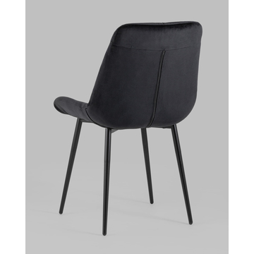 Стул Джастин велюр черный