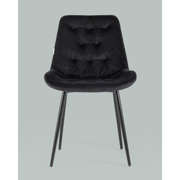 Стул Джастин велюр черный
