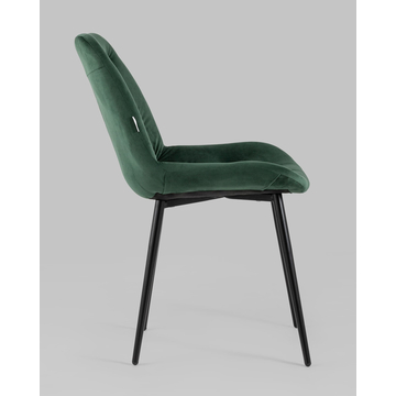 Стул Джастин велюр зеленый