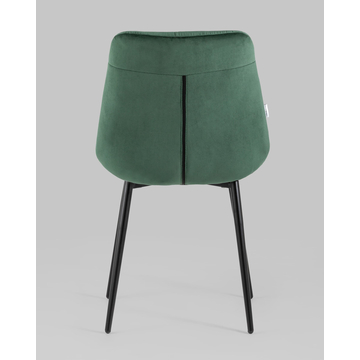 Стул Джастин велюр зеленый
