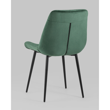 Стул Джастин велюр зеленый