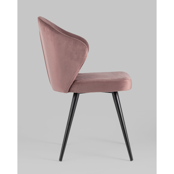 Стул Танго велюр пыльно-розовый