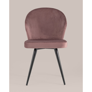 Стул Танго велюр пыльно-розовый