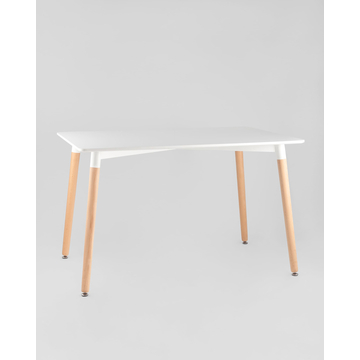 Обеденная группа стол Oslo 120*80, 4 стула DAW белый