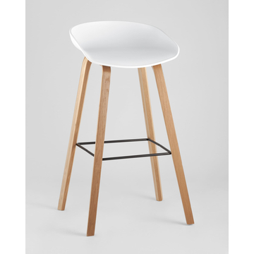 Обеденная группа стол барный DSW NEW 120*60*106 см белый, 2 барных стула LIBRA белый