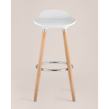 Обеденная группа стол барный NEW DSW белый, 2 барных стула Модерн белый