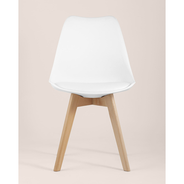 Обеденная группа стол Oslo 120*80, 4 стула Frankfurt белый