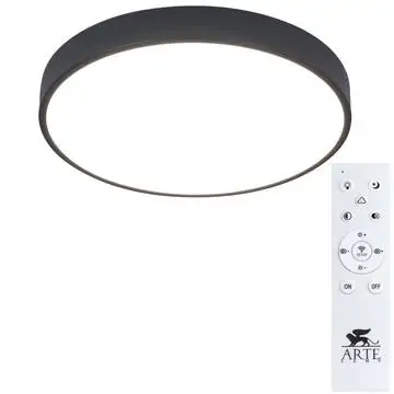 Потолочный светильник Arte Lamp A2661PL-1BK Arena