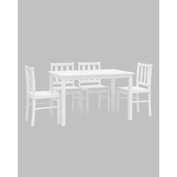 Обеденная группа INGRID белый