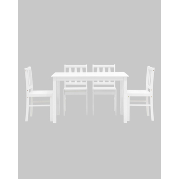 Обеденная группа INGRID белый