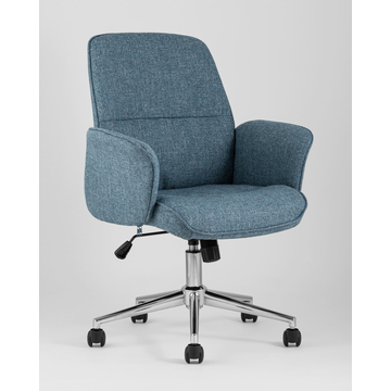 Стул офисный Simona голубой