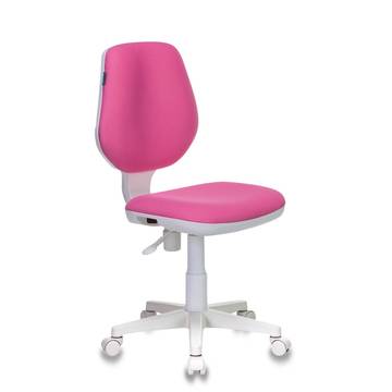 Кресло детское Бюрократ CH-W213/TW-13A розовый TW-13A (пластик белый)