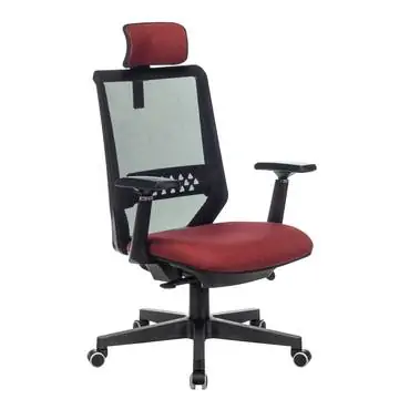 Кресло руководителя Бюрократ EXPERT черный TW-01 38-418 сетка/ткань с подголов. крестовина пластик