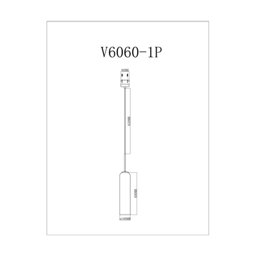 Подвесной светильник Moderli V6060-1P Celebria