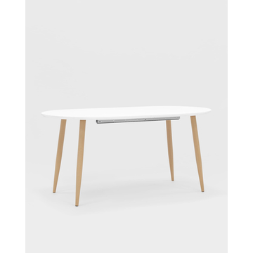 Обеденная группа стол Берген 160-220*90, 6 cтульев DSW пэчворк