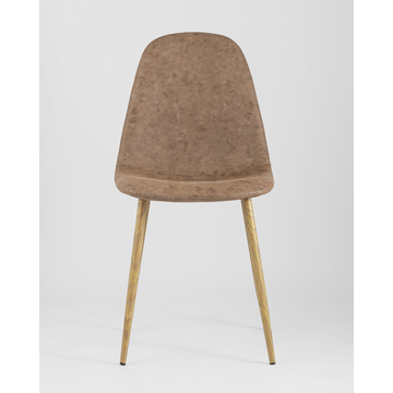 Обеденная группа стол Стокгольм 160-220*90, 6 cтульев Валенсия винтаж коричневый