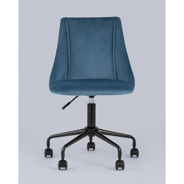 Кресло компьютерное Сиана велюр синий