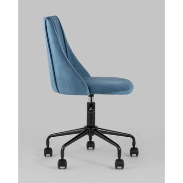 Кресло компьютерное Сиана велюр синий