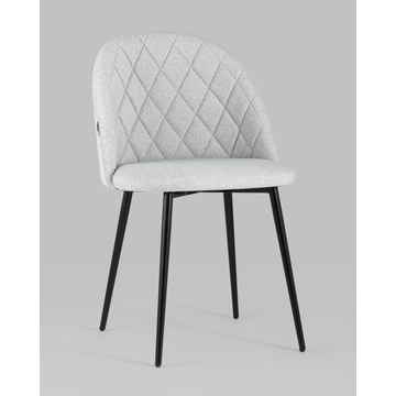 Стул Марсель микровелюр светло-серый