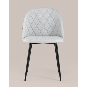 Стул Марсель микровелюр светло-серый