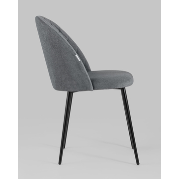 Стул Марсель микровелюр темно-серый